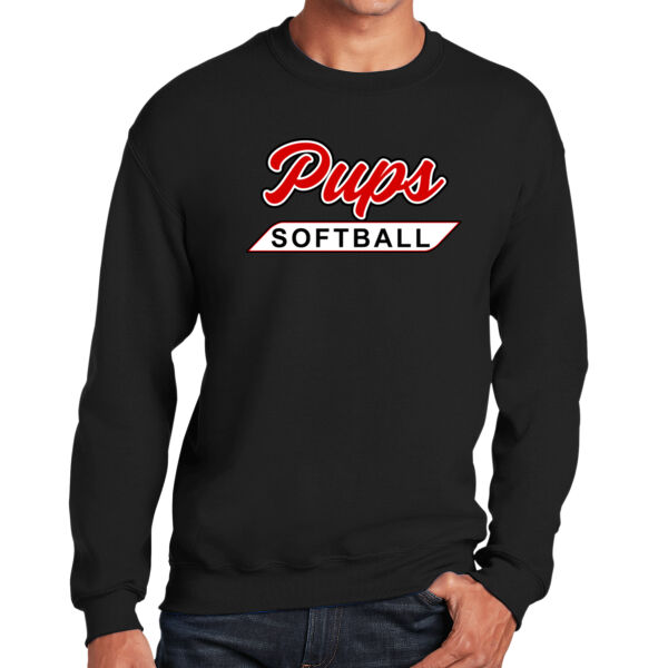 Pups Softball Unisex Crewneck Thumbnail